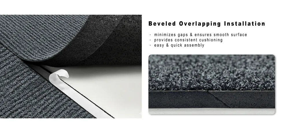 Residential Carpeted Flooring Tiles